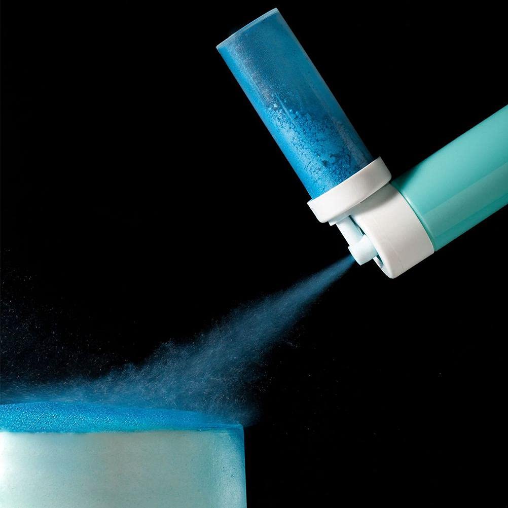 ZJchao Spruzzatore Manuale per Aerografo per Torte per Colorante Alimentare, Strumento per Decorare Glassa per la Progettazione di Prodotti da Forno e Pasticceria, per Uso Domestico e da Forno (BLUE)