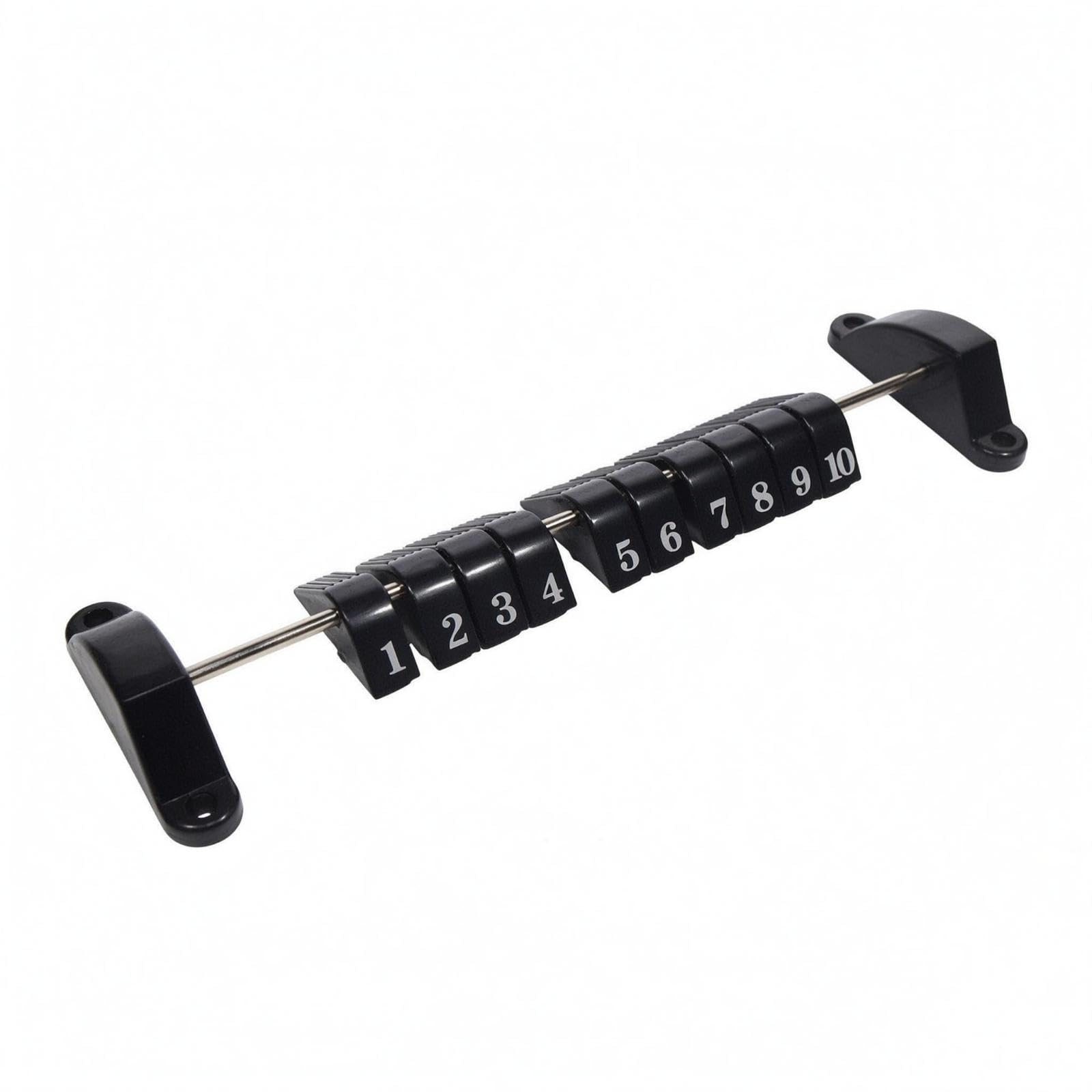 Manual Tabletop Score Counter and Iron Flip-Number Scorekeeper Score Counter Numbered Table Scorekeeper Black-picture-25
