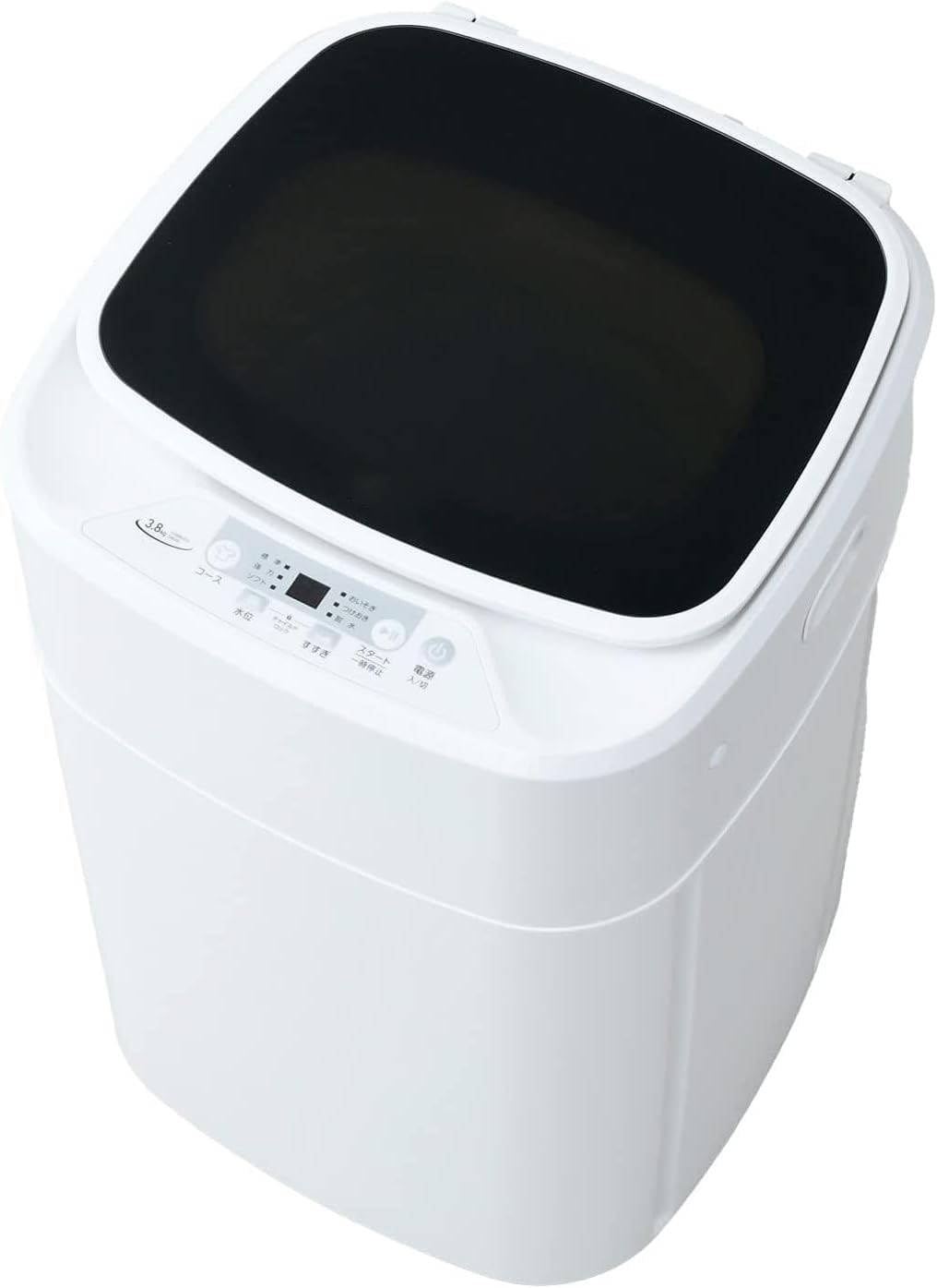 洗濯機 popo SHOP Amazon | 全自動洗濯機 3.8kg ホワイト ノンインバーター