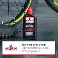 NIGRIN BIKE-CARE Allwetter-Kettenöl, 100 ml Flasche, Fahrradkettenöl, verringert Reibung, macht Fahrradketten leichtläufig (Packung mit 2) – Ansicht 2