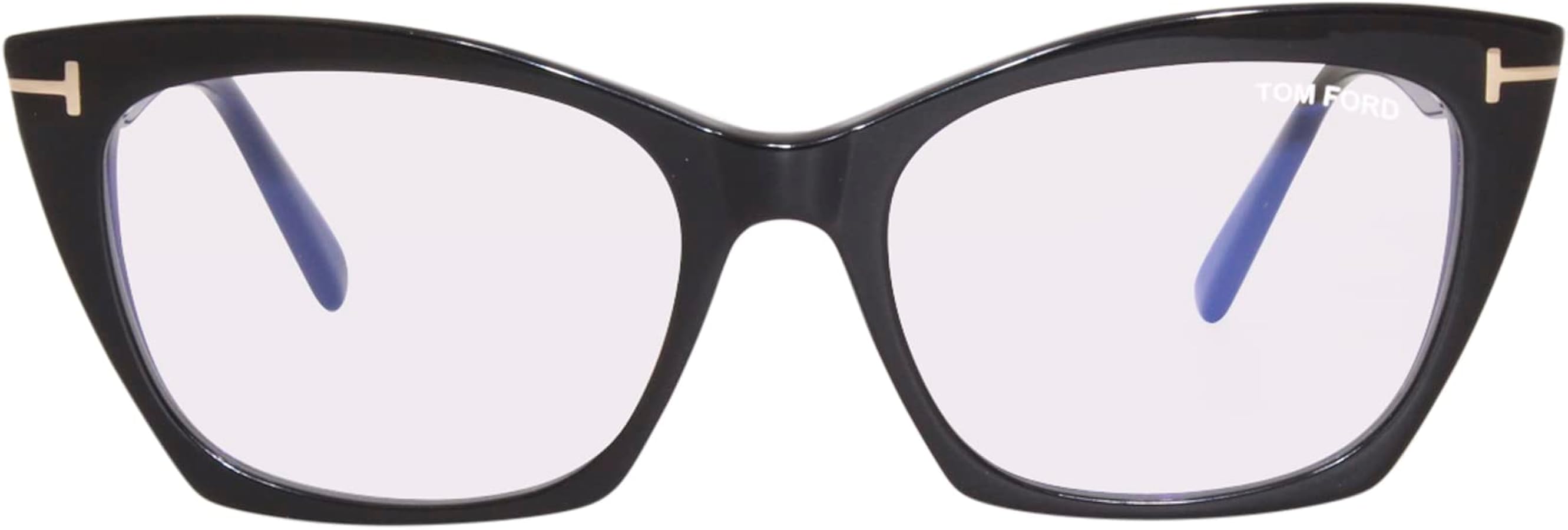 Amazon.com: Tom Ford FT 5709-B BLUE BLOCK Shiny Black 54/17/140 
