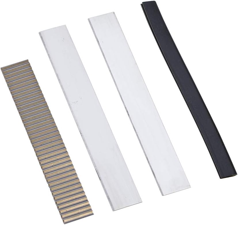 4-Piece Stainless Pro-Cutting Blade Set Precious Metal Clay Cutting Carving Texture Jewelry Making Tools