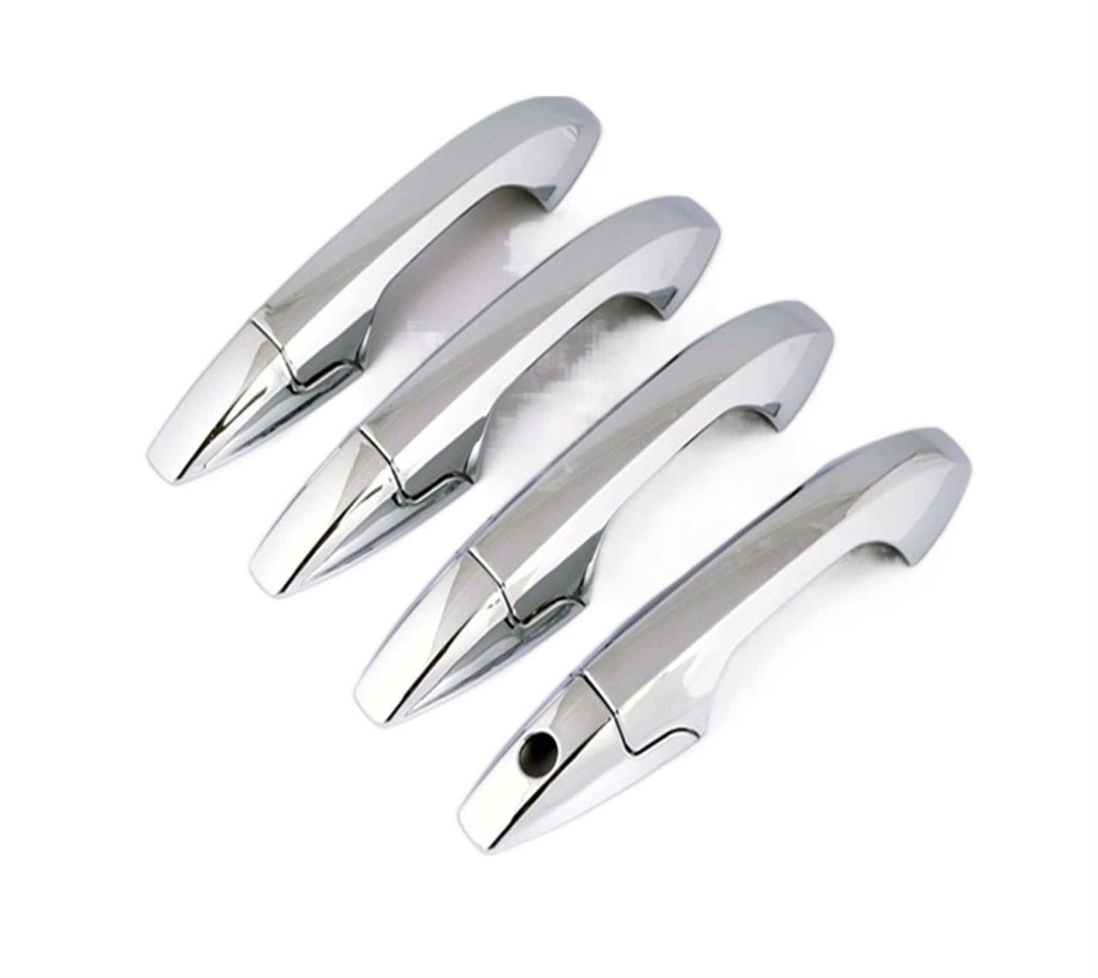 Drezzo Car Exterior Door Handle ABS Chrome Car Door Handle Cover for Pilot 2009-2014