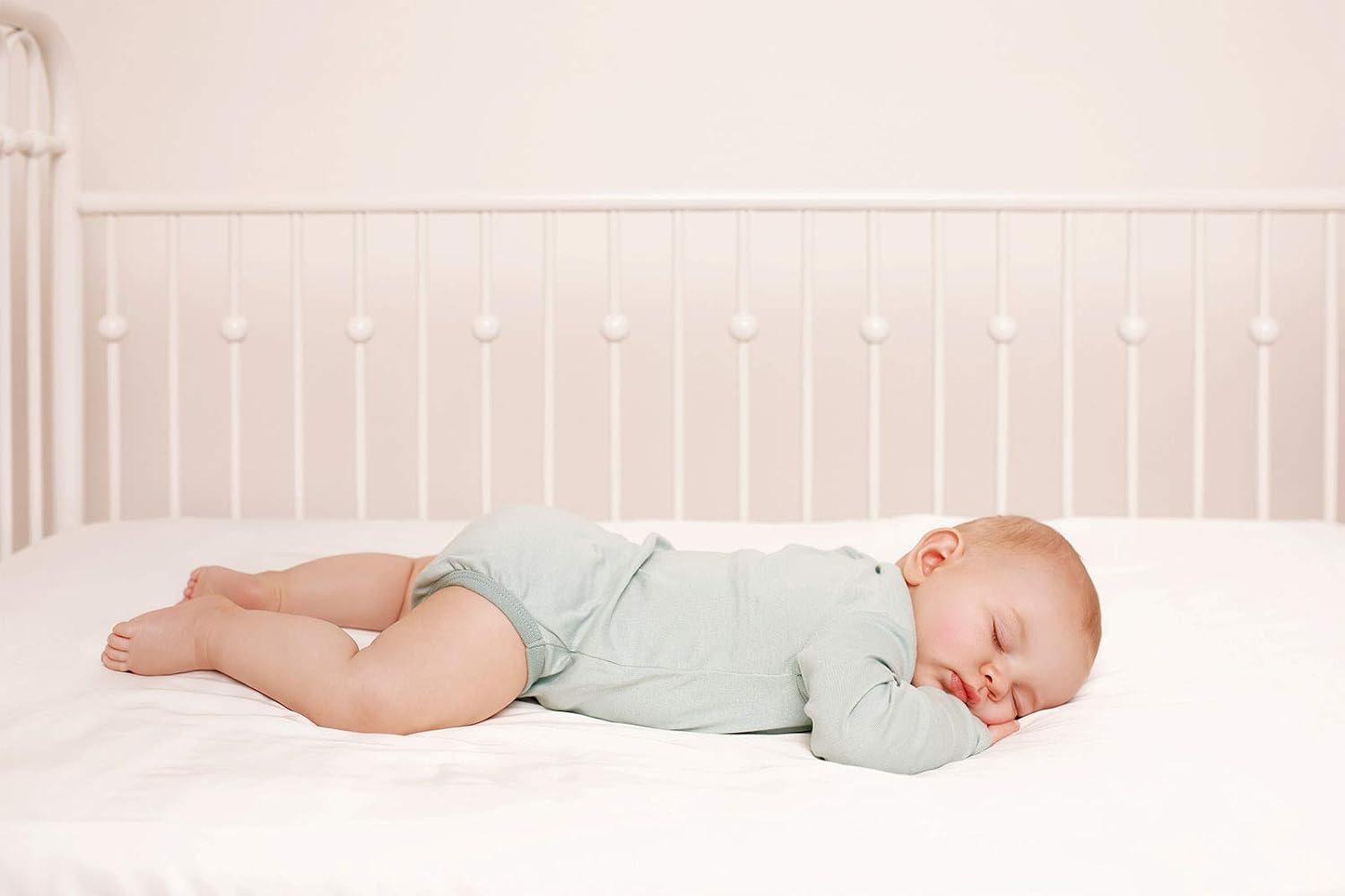 Pure Bamboo Sheets - Bamboo Crib Fitted Sheet (52"x28"x6") for Girls and Boys - 100% Organic Bamboo, Luxuriously Soft, Ultimate Cooling, Fits Standard Size Crib Mattress (Pink)