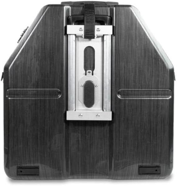 Gruv Gear Veloc 24 Inch Cymbal Bag with Telescoping Handle, Snap-On Wheels & Individual Padded Sleeves for Easy Carry - Water-Repellent 1680D Fabric, TSA Combination Lock & Global Recovery Tag – 1U