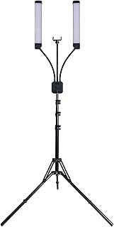 PUFAN Portable LED Lighting Kit, 40W 6000K LED Selfie Ring Light with 73" Extendable Tall Tripod, Dimmable video light Kit with 3 Light Modes, for Makeup, TikTok, YouTube Video, Live Stream