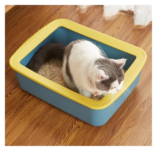 Arenero para gato desmontable semi cerrado blanco miniatura 5