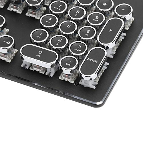 Teclado Gamer Heayzoki Retro Mecánico USB RGB miniatura 2