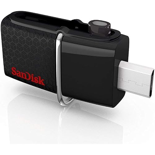 SanDisk Ultra 16GB USB 3.0 OTG Flash Drive with Micro USB Connector for Android Mobile Devices- SDDD2-016G-G46