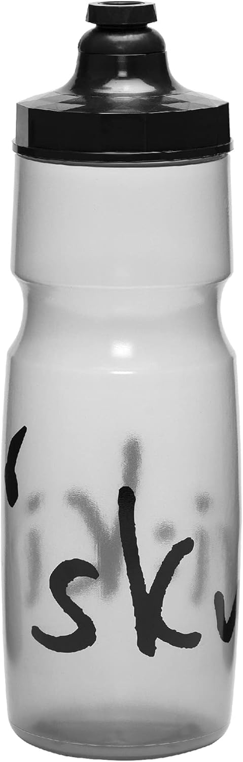 Skwiki Bicycle Water Bottle, Squeeze Bottle, Big Flow, Self-Sealing, No Leaking, Semi Transparent, 740ml / 25oz. Designed to fit on Bike Bottle Cages, Suitable for Outdoor Sports : Sports & Outdoors
