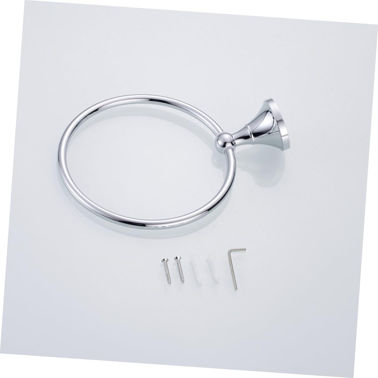 Uonlytech toallero anillo de toalla colgante anillo de toalla redondo ronda