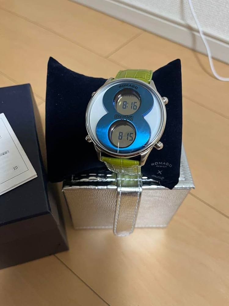 新品・未使用】muta 腕時計 MUTA×ROMAGO ムータマリン