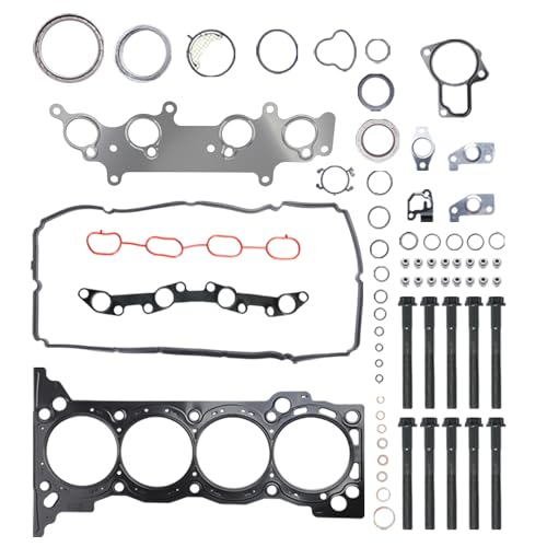 Image of Head Gasket with Bolts Set, 2.7L for Toyota Tacoma 2.7L 2694cc L4 DOHC 05-15, OE HS26357PT, HS54534, HGB954, HB170, GS33402, HBK957, 81013400, ES72182, 100-01506, MM23493(44pcs)