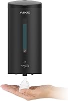 Vista 1 de AIKE Wall Mount Automatic Foam Soap Dispenser 25 OZ Commercial Large Capacity Stainless Steel Model AK1205FA(Matte Black)