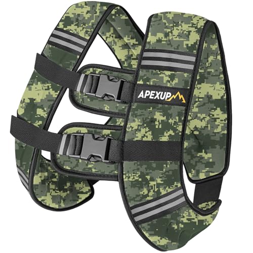 Image of APEXUP Weighted Vest Men Women, Weight Vest for Women Workout Equipment for Strength Training Running