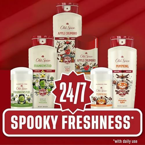Old Spice Men's Antiperspirant, Apple Crumbro, 2.6oz | Dry Feel, Scent of Apple Cider, 24/7 Sweat and Odor Protection, Limited Seasonal Edition - image 9