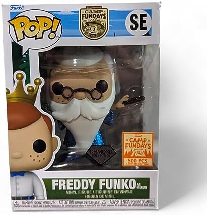Funko Pop! Originals: Camp Fundays 2023 - Freddy as Merlin -Diamond Glitter- (Limited to 500 Pieces) image 4