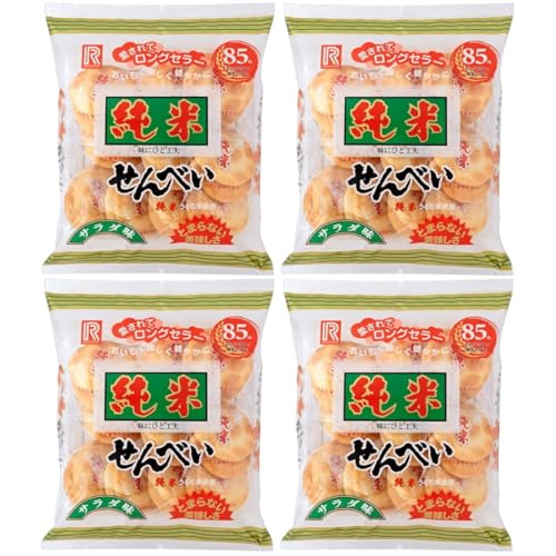 【4袋セット】立正 堂 純米 せんべい サラダ味 18枚 4袋セットのサムネイル