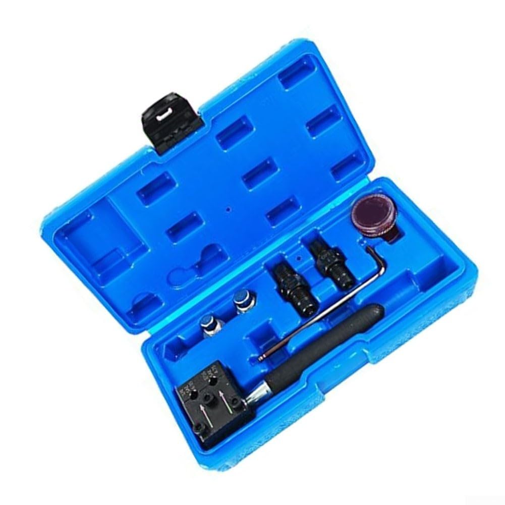 Herramienta de doble rebordeado 3/16 para tubos de freno portatil en acero CR-MO de 4.75mm