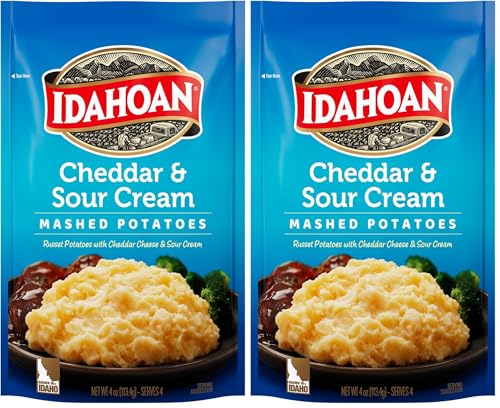 Image of IDAHOAN REGULAR MASHED INSTANT POTATO MIX FLAKES 4 OZ (Pack of 2)