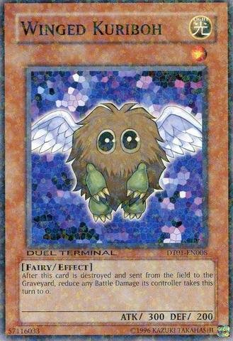 Amazon.com: Yu-Gi-Oh! - Winged Kuriboh (DT01-EN008) - Duel