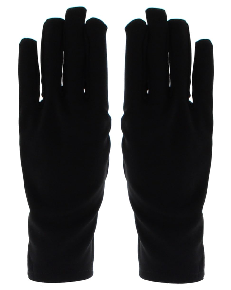 Zac's Alter Ego Soft Black Gloves - Cosplay, Fancy Dress, Magician, Halloween, etc...