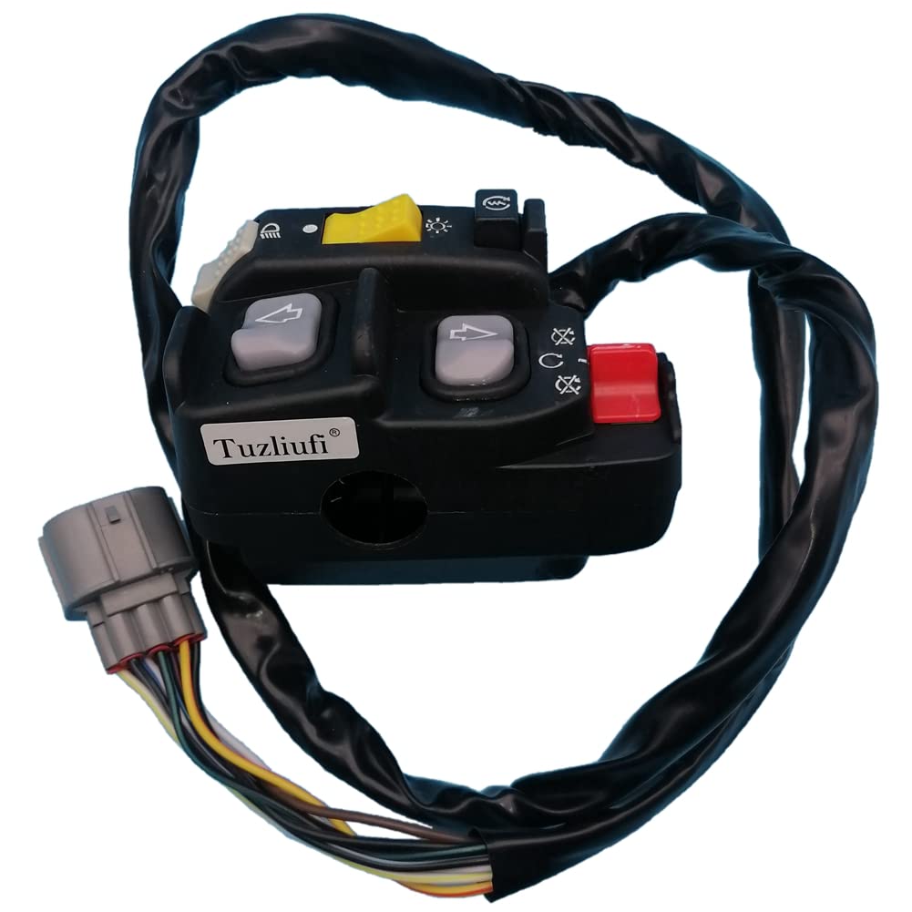 Tuzliufi Electric Shift Push Button Shifter Headlight