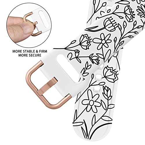 Image of ACESTAR Double Sided Band Compatible with Apple Watch Band 38mm 40mm 41mm /42mm(Series 11 10), Spider Web Cartoon Soft Silicone Replacement for iWatch Series 11 10 9 8 7 6 5 4 3 2 1 SE