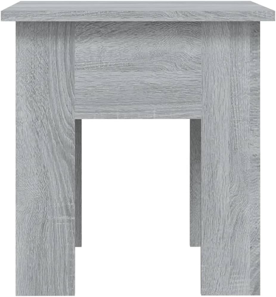 Coffee Table,Large Coffee Table,Coffee Table,for Camping, patios, Gardens, patios Gray Sonoma 15.7"x15.7"x16.5" Engineered Wood