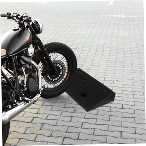 Rampa portátil rígida de plástico para autos y motos miniatura 5