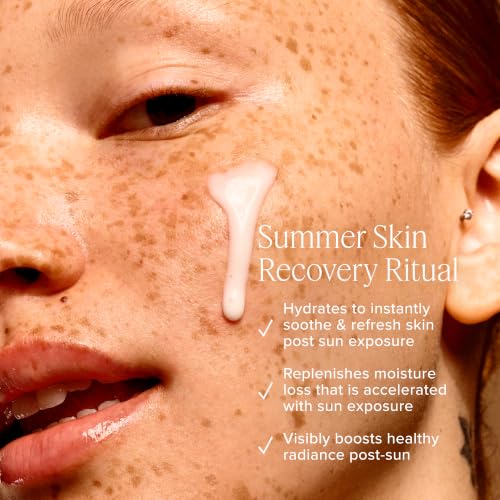 Farmacy Honey Milk Face Essence - Hydrating Milky Toner with Honey, Ceramides, Chamomile + Aloe - Helps Strengthen Skin Barrier + Replenish Moisture - Soothing + Calming Skincare (120ml) - Image 4
