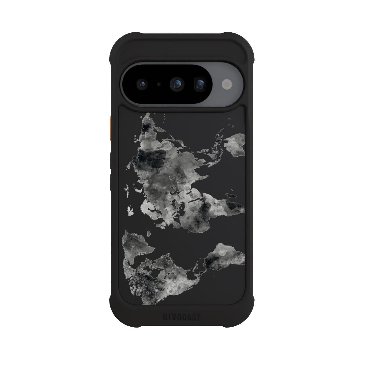 Custodia per Google Pixel 10 Mappamondo Trasparente Mondo
