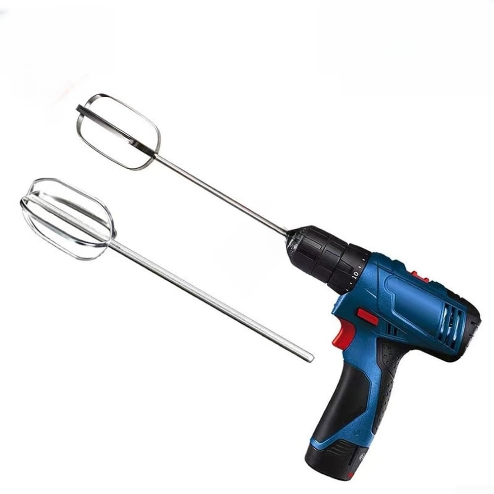 Mezclador para acero 304 Taladro 30cm Pasta Carne Mezclador para(A)