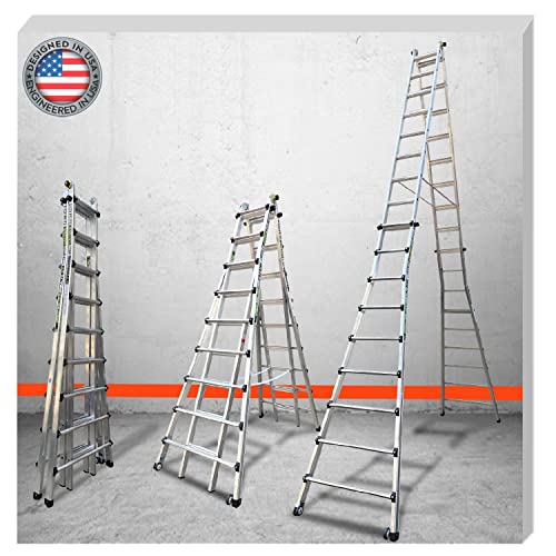 EuroLadderSystems Euro Alta MT Series Multi-Purpose Telescop...