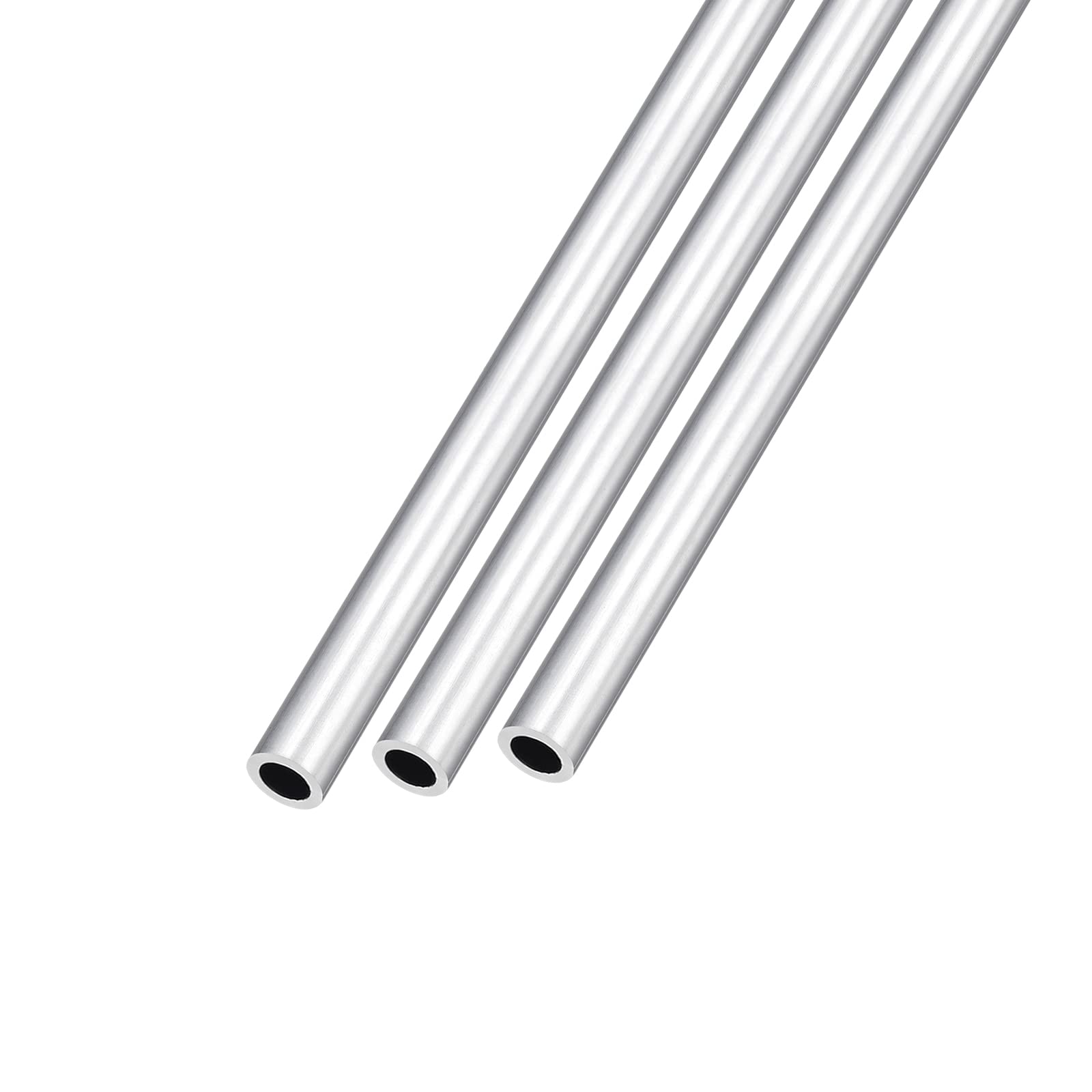 Tube rond aluminium 7mm ext 5mm int pour modélisme, quincaillerie et ameublement