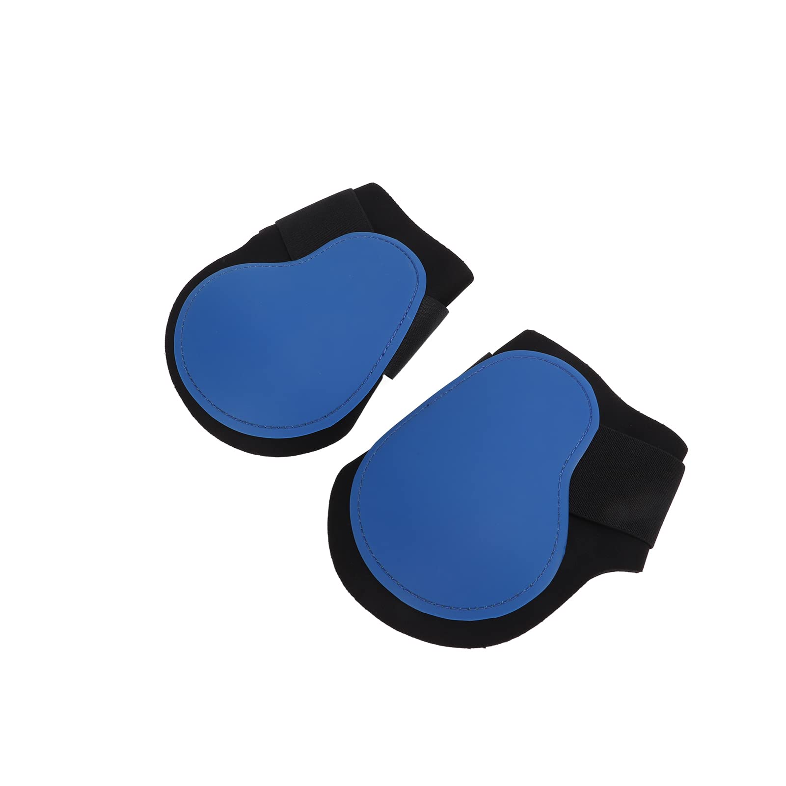 Juego de 4 botas de piel sintética para patas delanteras y traseras, con acolchado interior acolchado para proteger los tendones para un ajuste seguro al montar y