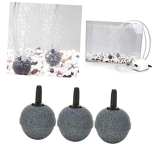 BESPORTBLE 10個 バブルディフューザー 潜水可能 水族館エアストーン 水族館の水槽 インフレータブル用電動エアポンプ 噴水 魚 水族館の空気ポンプ バルーンポンプ電動 チューブ 水族館の石