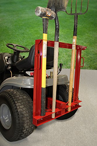 MoJack Tool Carrier - Universal Residential Riding Lawn Tractor Attachment For Easy Tool Transportation, 60lb Weight Capacity, Use with MoJack Multi-Use Hitch