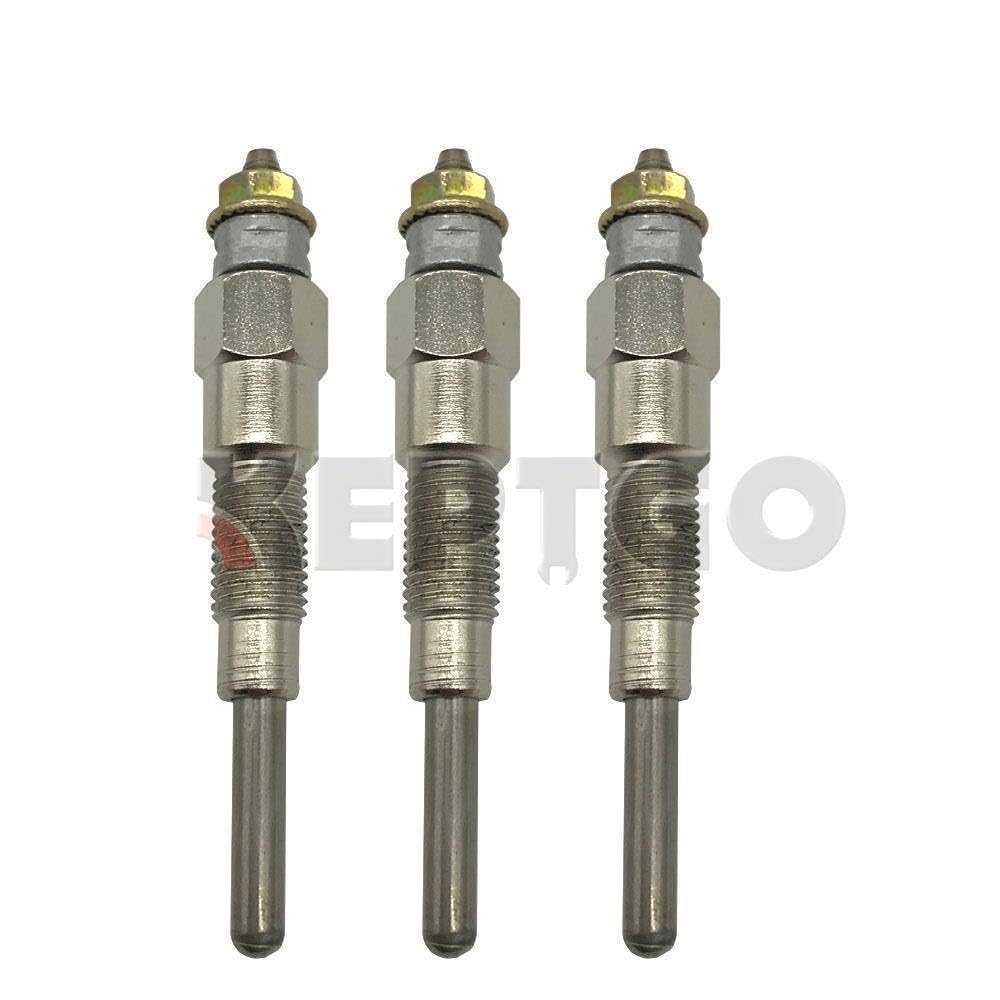 3PCS Glow Plug for D722 D902 D905 D1005 D1105 16851-65510 16851-65512