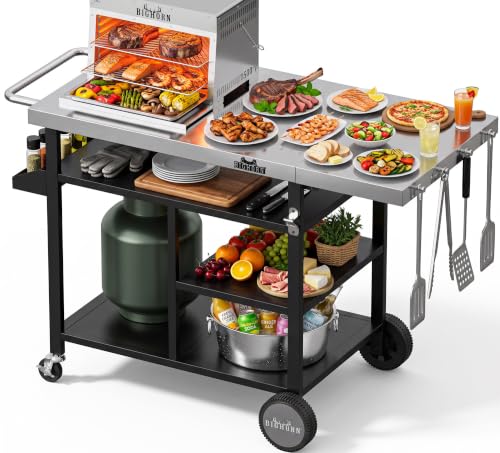 Big Horn Grill Cart for Pizza Ovens