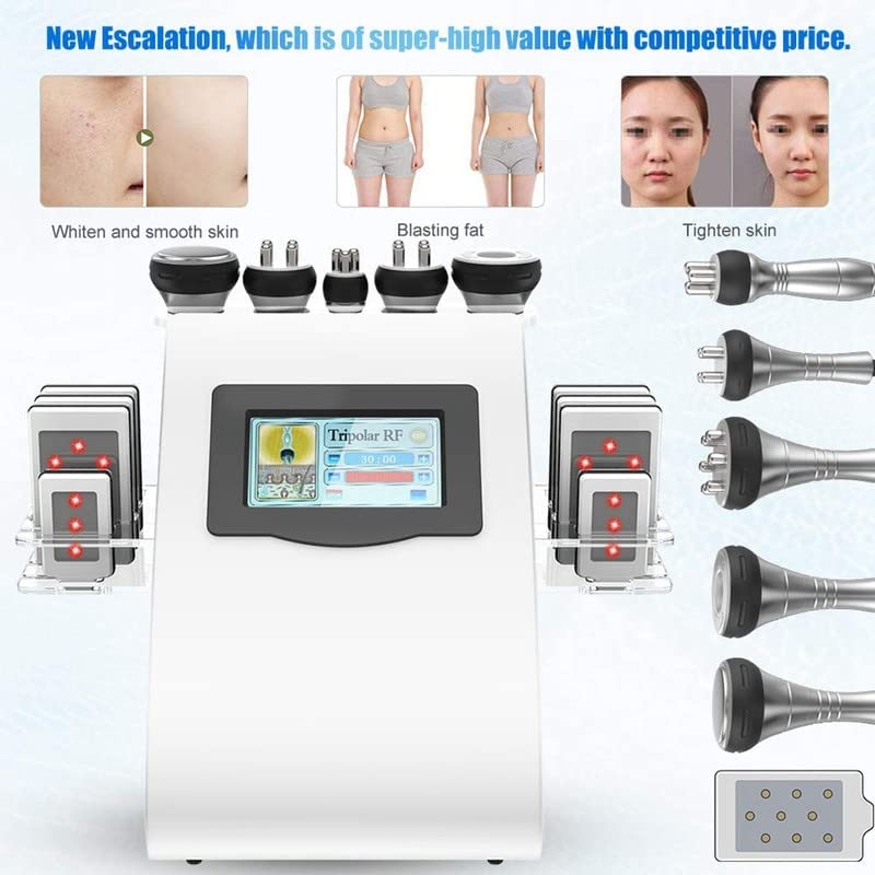 4beauty Therapy 6 In 1 Cavitation Rf Head Lipo Machine Massager 6 In 1 Ultra Cavitation Machine. 6 In 1 Ultrasound Cavitation Machine Weight Loss, Multicolour 4beauty Therapy 6 In 1 Cavitation Rf Head Lipo Machine Massager 6 In 1 Ultra Cavitation Machine. 6 In 1 Ultrasound Cavitation Machine Weight Loss, Multicolour