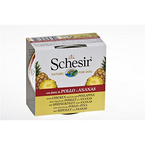 Schesir Dog Fruit pollo con ananas | 18 X 150 G
