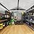 Metal Storage Shed & Outdoor Storage, Outdoor Steel Storages Shed with Sloping Roof, Utility and Tool Garden Sheds for Backyard Patio Lawn