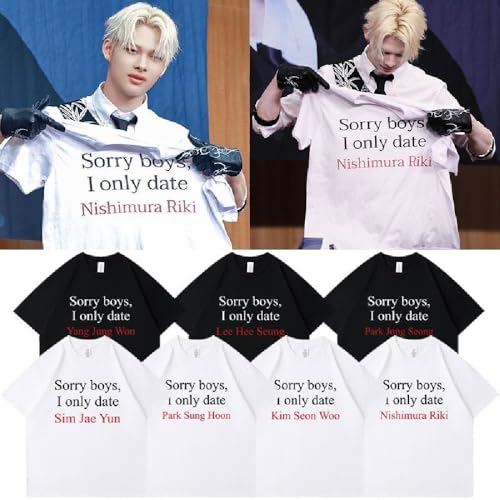 ENHYPEN Fan Signing Event Cotton T - Shirt - ENGENE Support Merch2