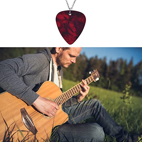 MéDiator De Guitare Eddie Munson 6 Morceaux Pendentif Pour Amateur Musique Str-anger Things Collier SéLection Avec Basse… - Les Beatles, Paul McCartney, John Lennon, RIngo Starr, George Harrison MéDiator De Guitare Eddie Munson 6 Morceaux Pendentif Pour Amateur Musique Str-anger Things Collier SéLection Avec Basse… – Image 6