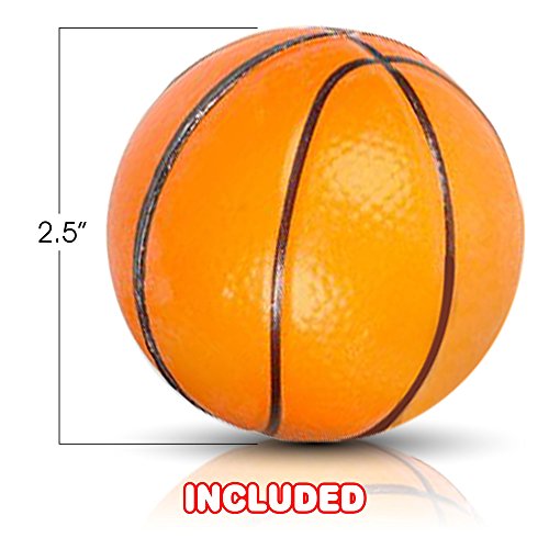 Artcreativity Sports Stress Foam Balls For Kids - Set Of 4 - Includes Basketball, Football, Baseball, And Soccer Squeezable Anxiety Relief Balls Idea, Party Favor For Boys Or Girls #TOP2