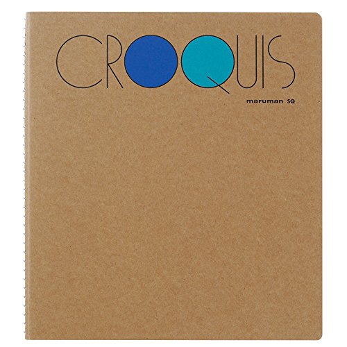 Maruman croquis white sketch paper 176 ~ 155mm SQ 6 volume set