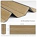 STICKEEP 3D Brown Wood Panels for Walls 120