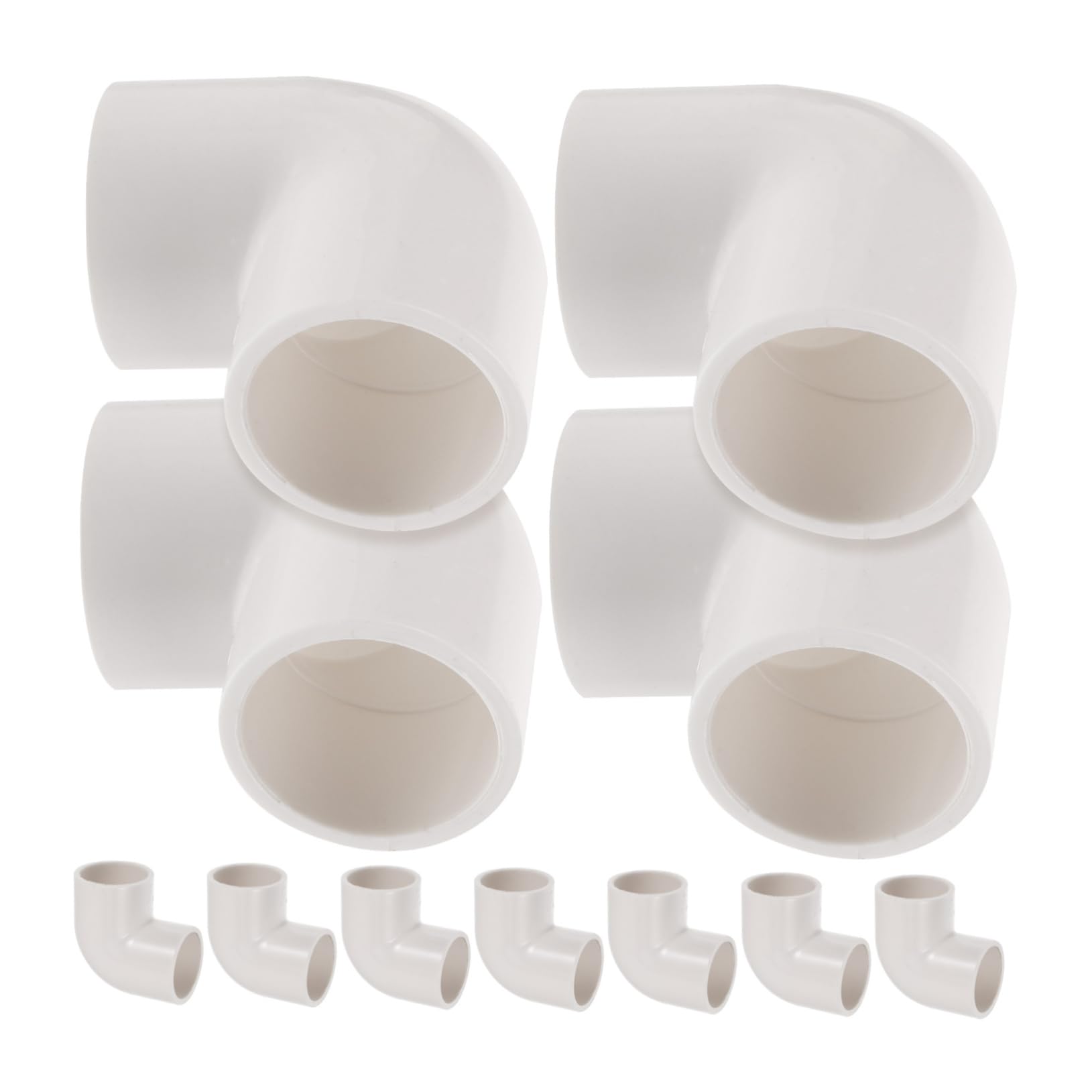 Hemobllo 80pezzi Raccordi Per Giardinaggio Adattatori Idrici Riutilizzabili Per Idroponici Facile Installazione Per Tubazioni Pvc Accessori Per Irrigazione e