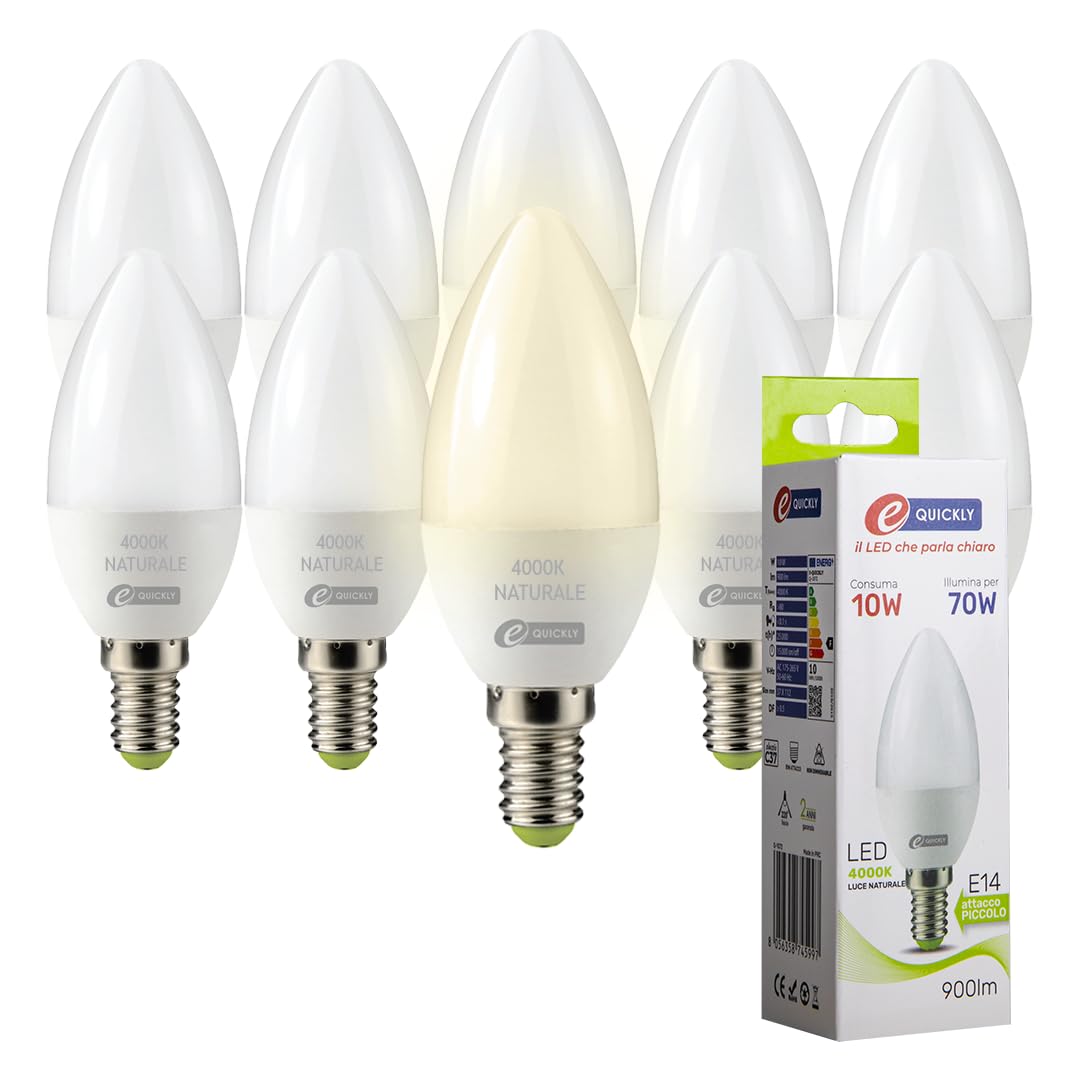 10x Lampadine LED E27 10.5W - Equivalenti A 75W - Luce Fredda 6500K - Risparmio Energetico E Lunga Durata - Foto 5